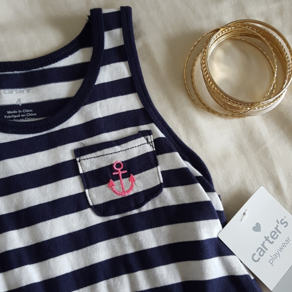 Carter's Nautical Dress - Picture 2 of 4